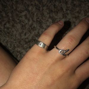 James Avery small cross ring